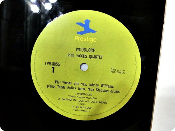 Phil Woods Quartet* - Woodlore (LP, Album, RP)
