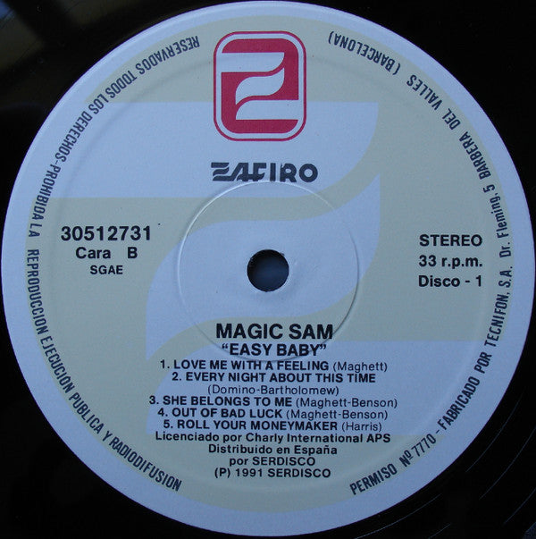 Magic Sam - Easy Baby (2xLP, Comp)