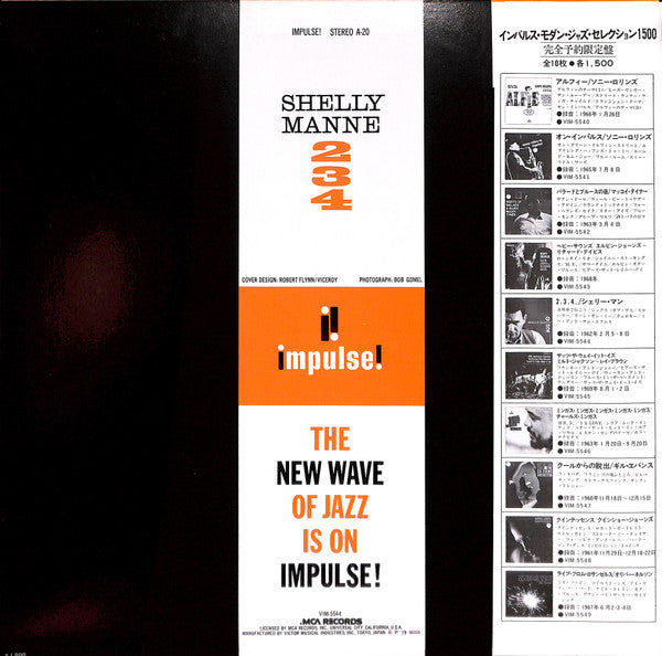 Shelly Manne - 2-3-4 (LP, Album, RE)