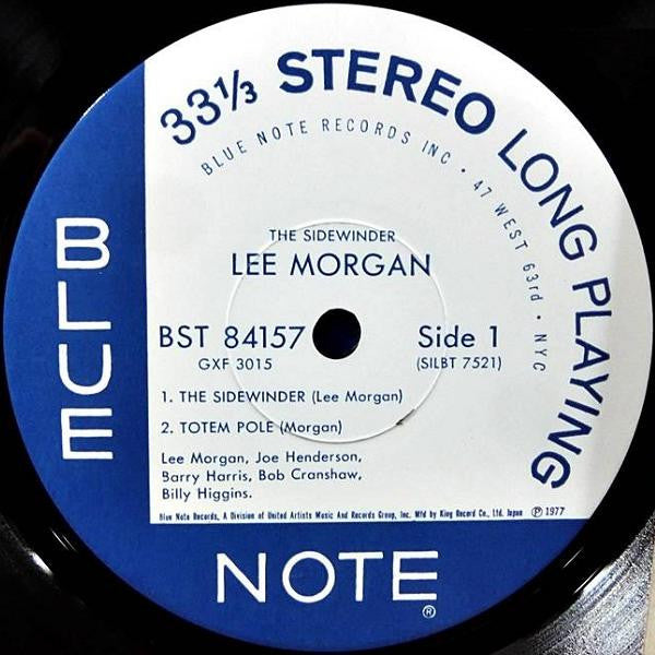 Lee Morgan - The Sidewinder (LP, Album, RE)