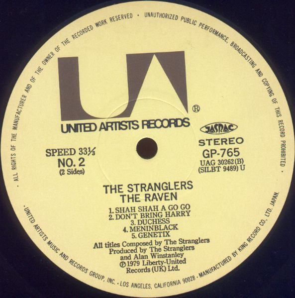The Stranglers - The Raven (LP, Album)
