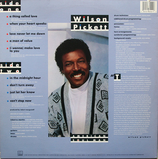 Wilson Pickett - American Soul Man (LP, Album)