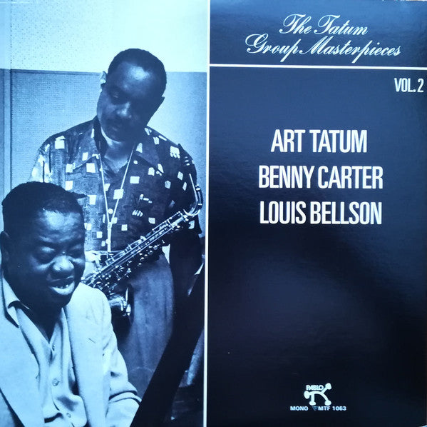 Art Tatum - The Tatum Group Masterpieces Vol. 2(LP, Album, Mono)