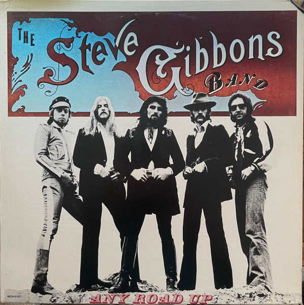 The Steve Gibbons Band* - Any Road Up (LP, Album, Pin)
