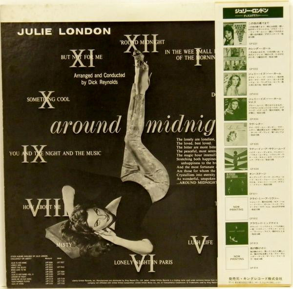 Julie London - Around Midnight (LP, RE)