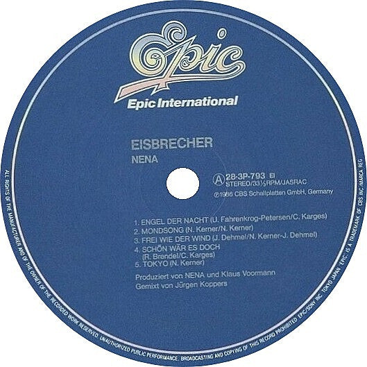 Nena - Eisbrecher (LP, Album)