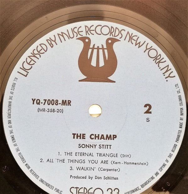 Sonny Stitt - The Champ (LP, Album)
