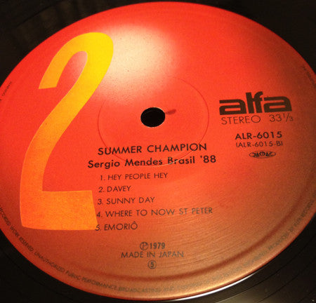 Sergio Mendes Brasil '88* - Summer Champion (LP, Comp)