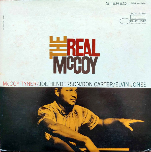 McCoy Tyner - The Real McCoy (LP, Album, RE)