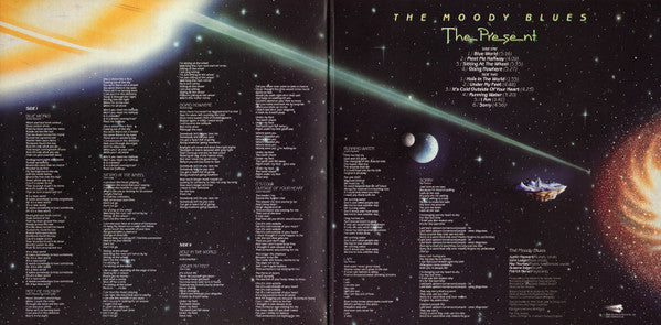 The Moody Blues - The Present (LP, Album, Gat)