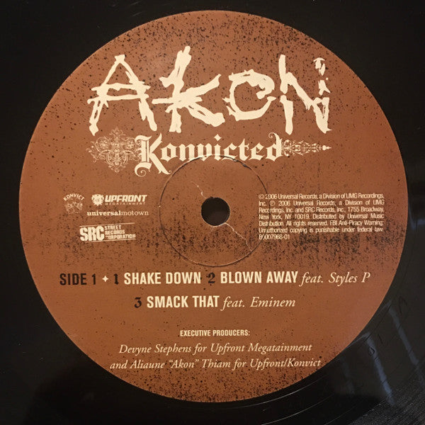 Akon - Konvicted (2xLP, Album)