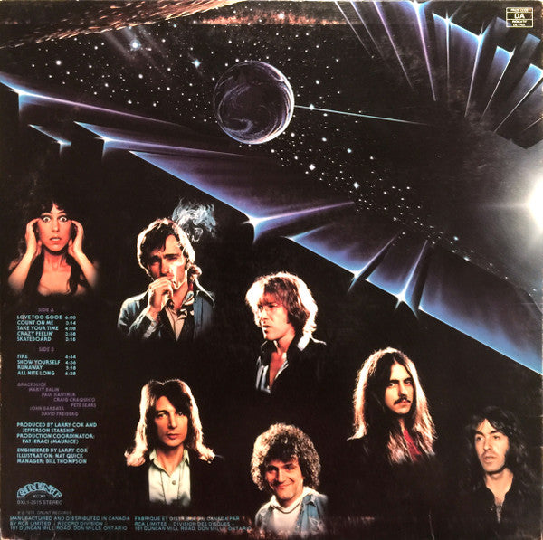Jefferson Starship - Earth (LP, Album)
