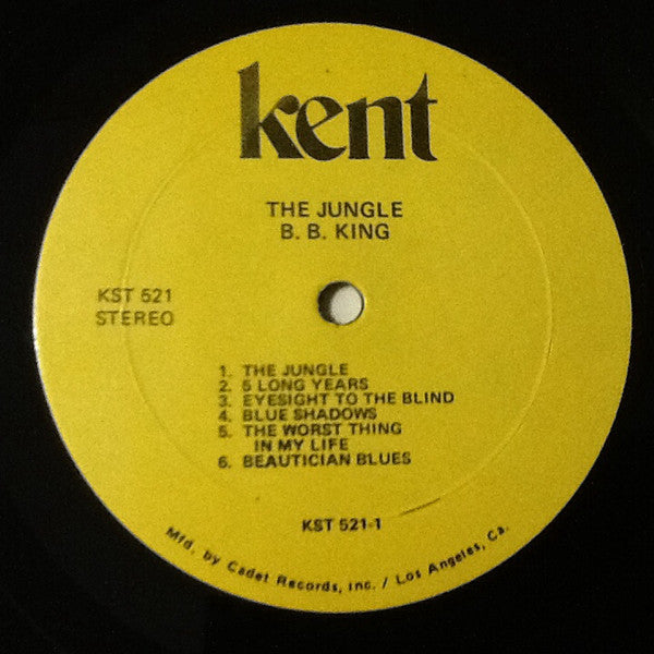 B.B. King - The Jungle (LP, Album, RE)