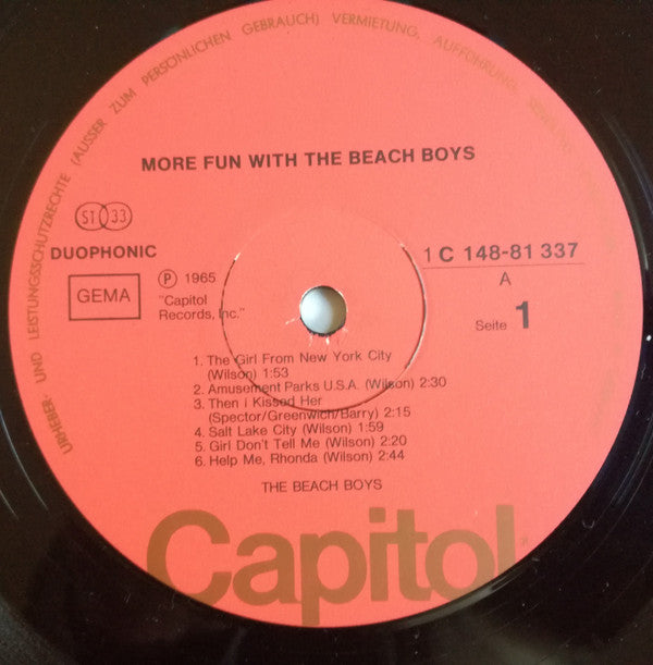 The Beach Boys - More Fun With The Beach Boys (2xLP, Comp)