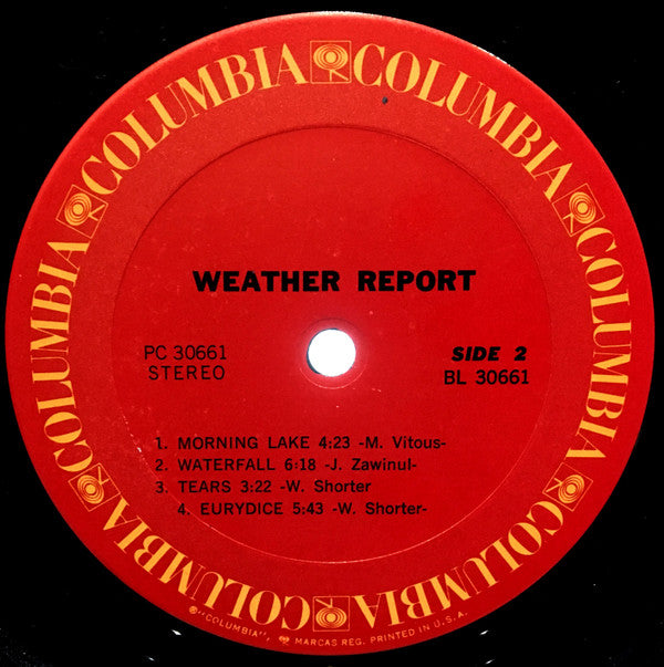 Weather Report - Weather Report (LP, Album, RE)