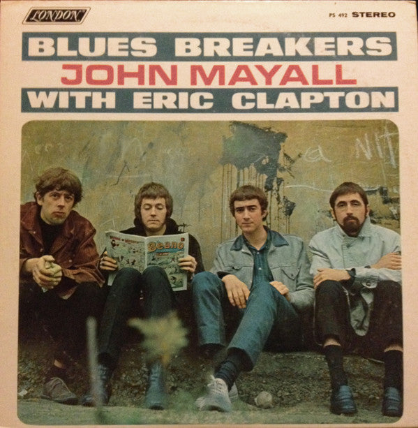 John Mayall With Eric Clapton - Blues Breakers (LP, Album, RE, Phi)