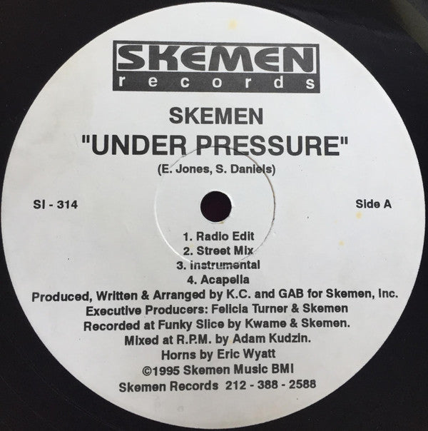 Skemen - Under Pressure (12"")