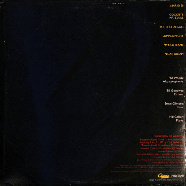 The Phil Woods Quartet - Birds Of A Feather (LP, Album)