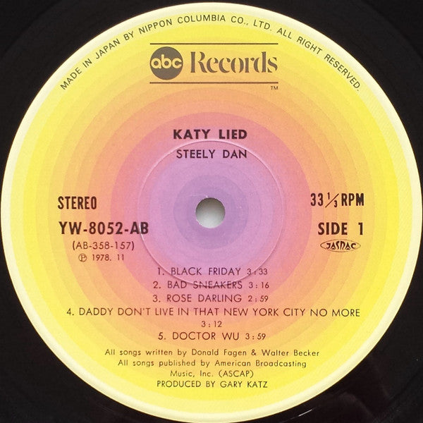 Steely Dan - Katy Lied (LP, Album, Ltd, RE)