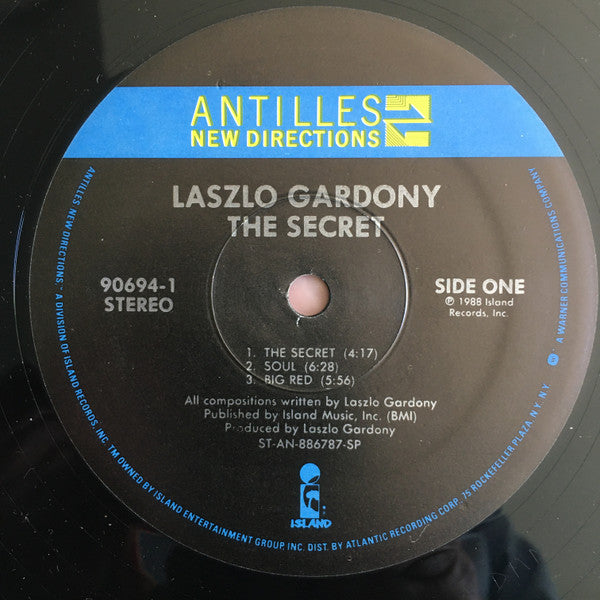 Laszlo Gardony* - The Secret (LP, Album)