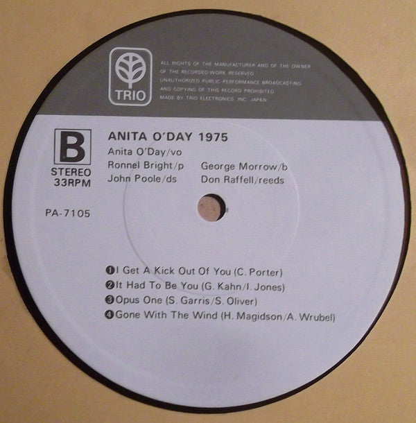 Anita O'Day - Anita 1975 (LP, Album)