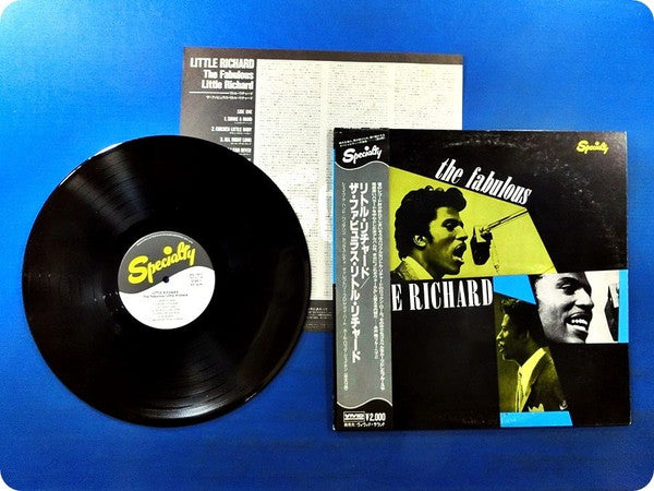 Little Richard - The Fabulous Little Richard (LP, Album, RE)