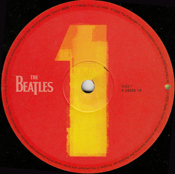 The Beatles - 1 (2xLP, Comp, Mono)
