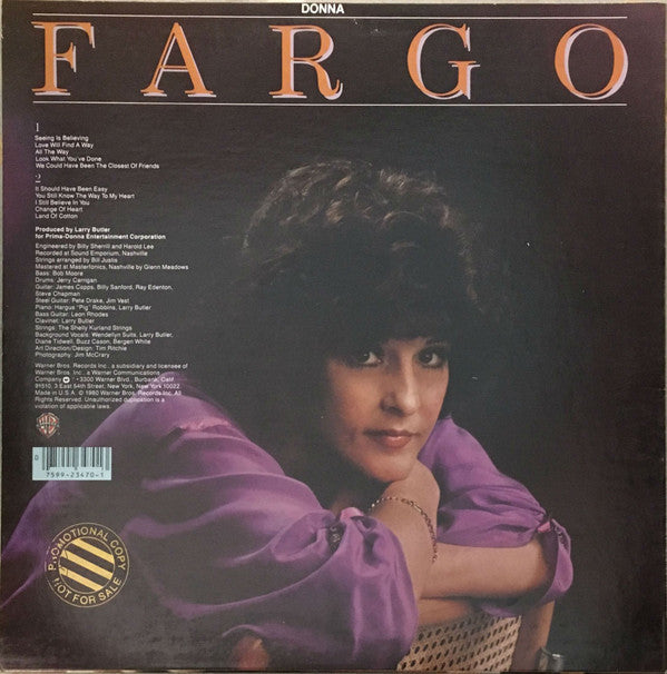 Donna Fargo - Fargo (LP, Album)