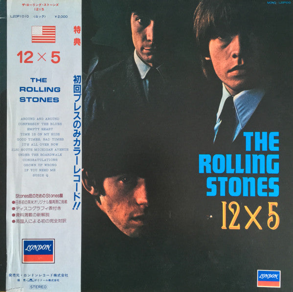 The Rolling Stones - 12 X 5 (LP, Album, Mono, RE, Blu)