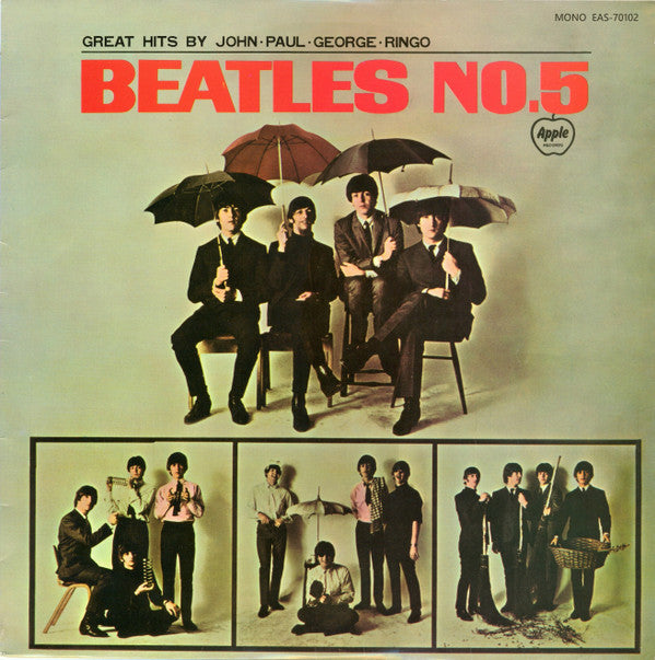 The Beatles - Beatles No.5 (LP, Comp, Mono, RE)