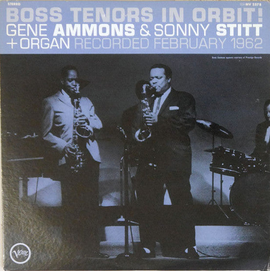 Gene Ammons & Sonny Stitt - Boss Tenors In Orbit! (LP, Album, RE)