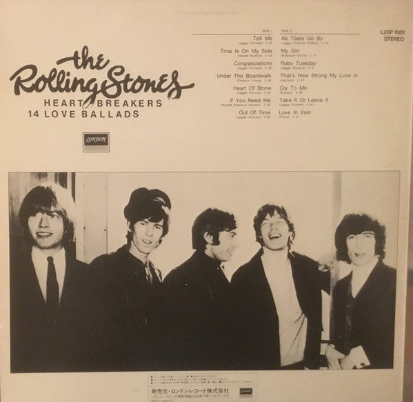 The Rolling Stones - Heartbreakers 14 Love Ballads (LP, Comp)