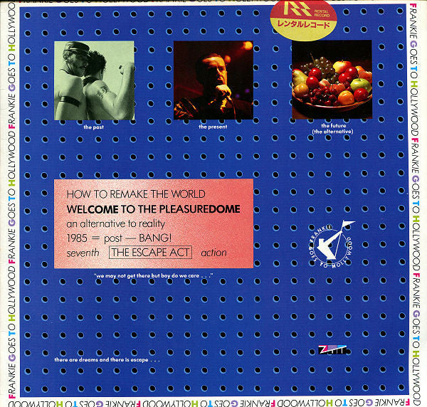 Frankie Goes To Hollywood - Welcome To The Pleasuredome (12"")