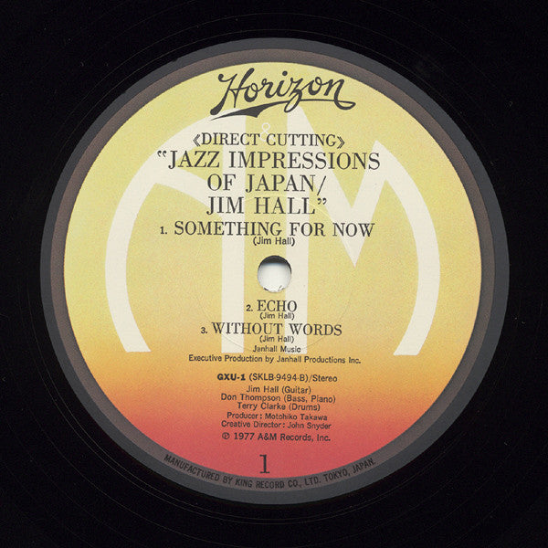 Jim Hall - Jazz Impressions Of Japan (LP, Album, Dir)