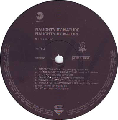 Naughty By Nature - Naughty By Nature (LP, Album)