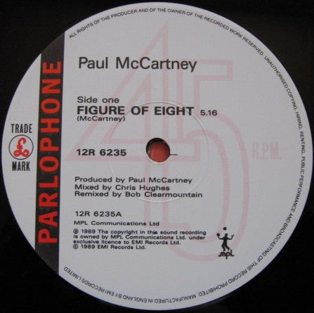 Paul McCartney - Figure Of Eight (12"", Single)