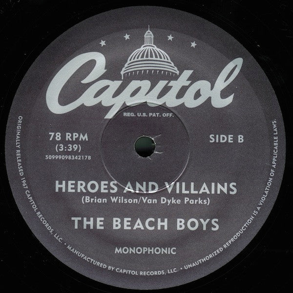 The Beach Boys - Good Vibrations / Heroes And Villains(2x10", RSD, ...