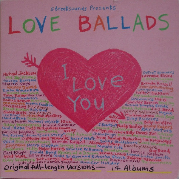 Various - Love Ballads (14xLP, Comp + Box)