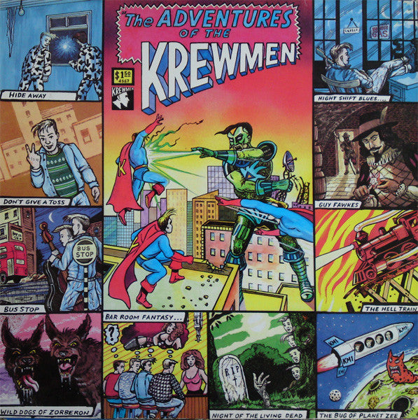 The Krewmen - The Adventures Of The Krewmen (LP, Album)