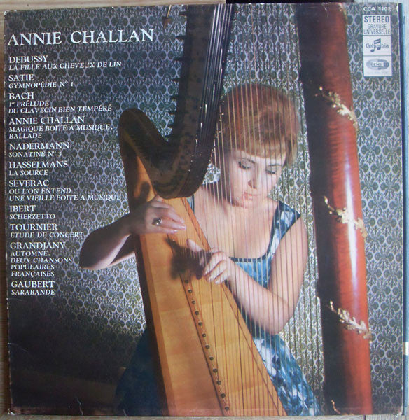 Annie Challan - Recital De Harpe (LP)