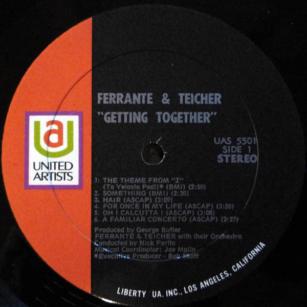 Ferrante & Teicher - Getting Together (LP, Album)