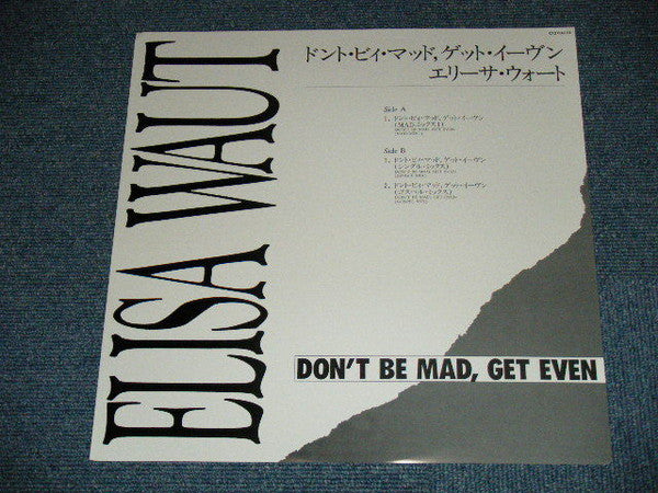 Elisa Waut - Don't Be Mad, Get Even (12"", Maxi, Promo)