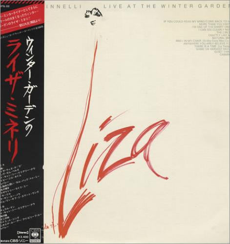 Liza Minnelli - Live At The Winter Garden (LP, Album)
