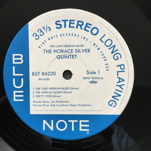 The Horace Silver Quintet - The Cape Verdean Blues(LP, Album, RE, RM)