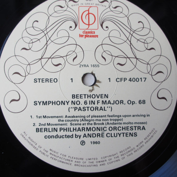 Ludwig van Beethoven - Symphony No.6 In F - 'Pastoral'(LP)