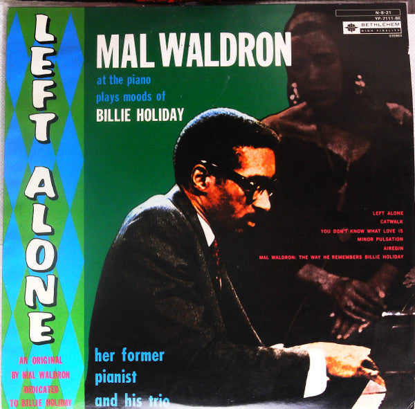 Mal Waldron - Left Alone (LP, Promo, RE)