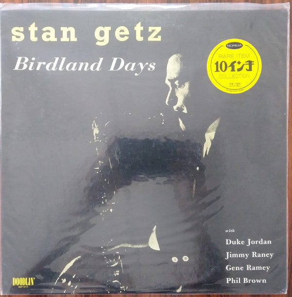 Stan Getz - Birdland Days (10"", Mono)
