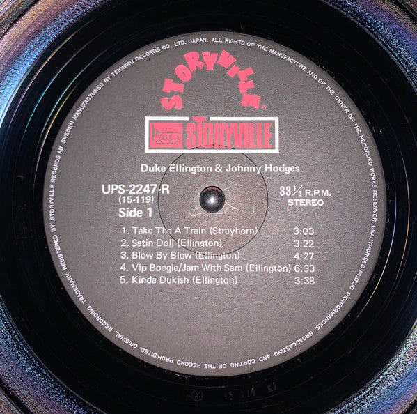 Duke Ellington - Duke Ellington & Johnny Hodges(LP, Comp)