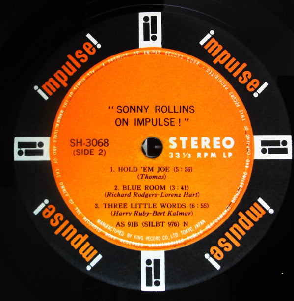 Sonny Rollins - On Impulse! (LP, Album)