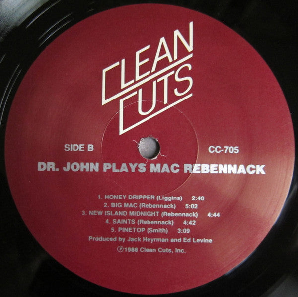 Dr. John - Dr. John Plays Mac Rebennack (LP)